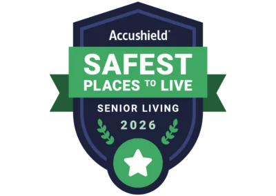 Charter Senior Living of Madison Recognized as Safest Places to Live™ for 2026
